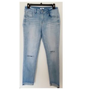 Kensie Cropped Ankle Jeans